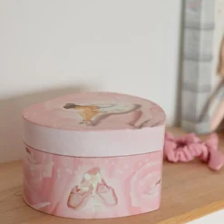 Boîte à bijoux coeur phosphorescent Ballerine