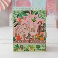 Boîte à bijoux musicale Jardin secret