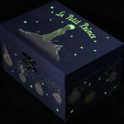 Boîte à bijoux musicale phosphorescente Le Petit Prince