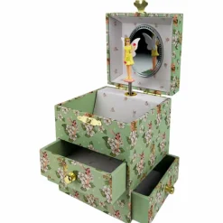 Boîte à bijoux musicale phosphorescente Flower Fairies