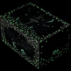 Boîte à bijoux musicale phosphorescente Ballerine bleue