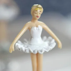 Boîte à bijoux musicale phosphorescente Ballerine rose