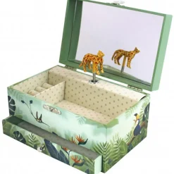 Boîte à bijoux musicale Savane