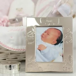 Boîte à dents métal argenté (personnalisable)