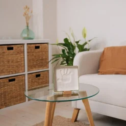 Boîte à empreintes Baby Box Carrée Olive Tree