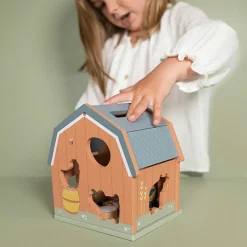 Boîte à formes en bois Little Farm