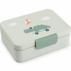 Boîte à goûter avec séparateur Playground Vert