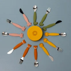 Boîte à goûter en silicone Mr. Lion