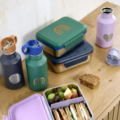 Boîte à goûter-Lunch box inox Little Gang Smile
