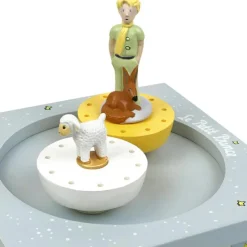 Boîte à musique magnétique Le Petit Prince bleu ciel