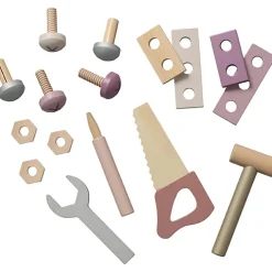 Boîte à outils lapin en bois