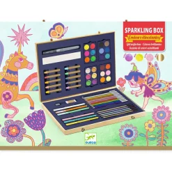 Boîte de couleurs pour dessiner, colorier et peindre Sparkling box