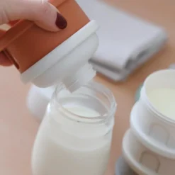 Boîte doseuse cotton white-terracotta