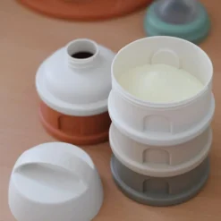 Boîte doseuse cotton white-terracotta