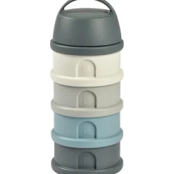 Boîte doseuse de lait empilable mineral grey-blue