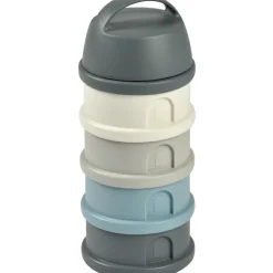 Boîte doseuse de lait empilable mineral grey-blue
