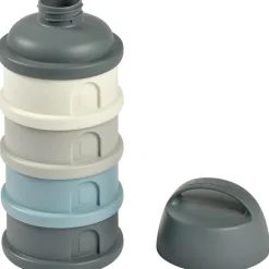 Boîte doseuse de lait empilable mineral grey-blue