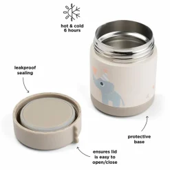 Boîte repas isotherme Celebration Sable (300 ml)