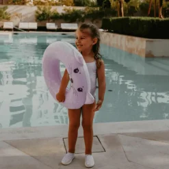 Bouée animal Léopard lila (55 cm)