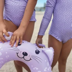 Bouée animal Léopard lila (55 cm)