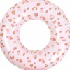 Bouée Léopard vieux rose
