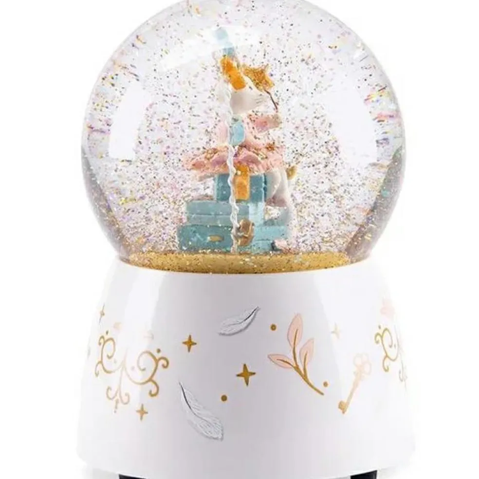 Boule à neige musicale La petite école de danse