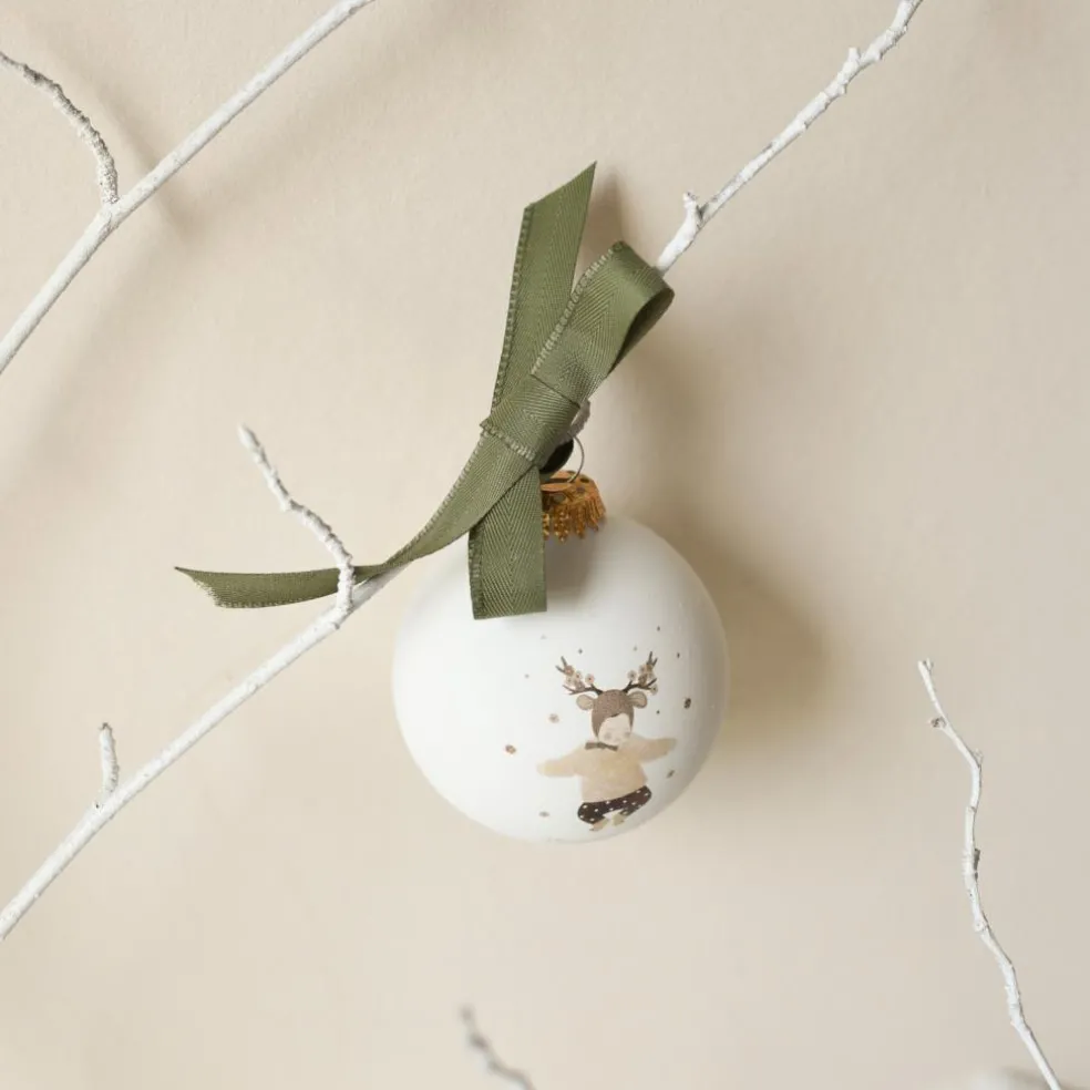 Boule de Noël Mon 1er Noël Les Yeux Fripons (personnalisable)