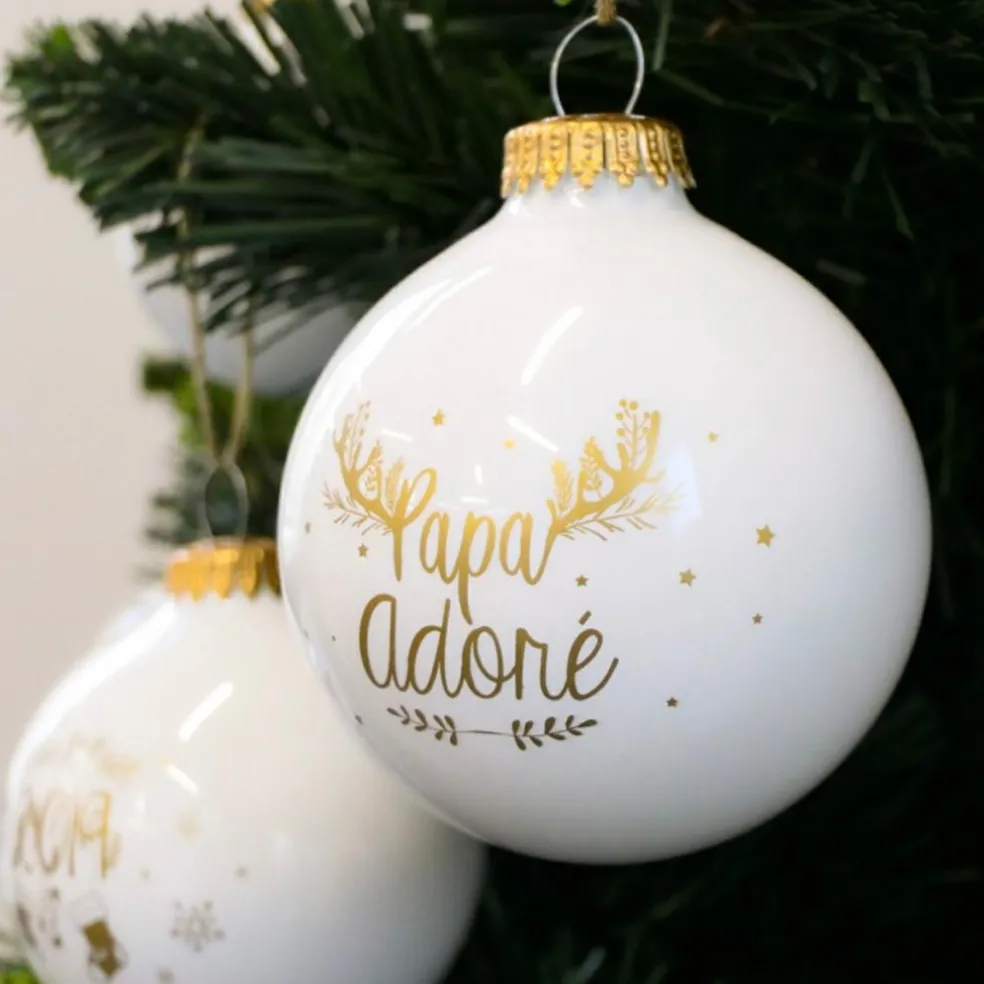 Boule de Noël Papa Adoré