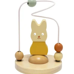 Boulier en bois avec tour à empiler