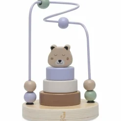 Boulier en bois avec tour à empiler Jungle Jambo Cheetah