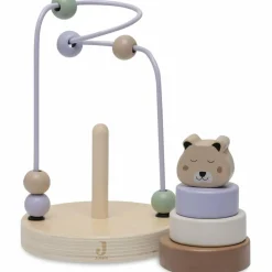 Boulier en bois avec tour à empiler Jungle Jambo Cheetah