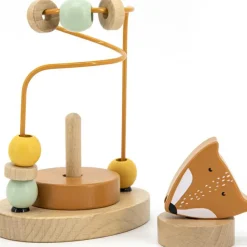 Boulier en bois avec tour à empiler Mr. Fox