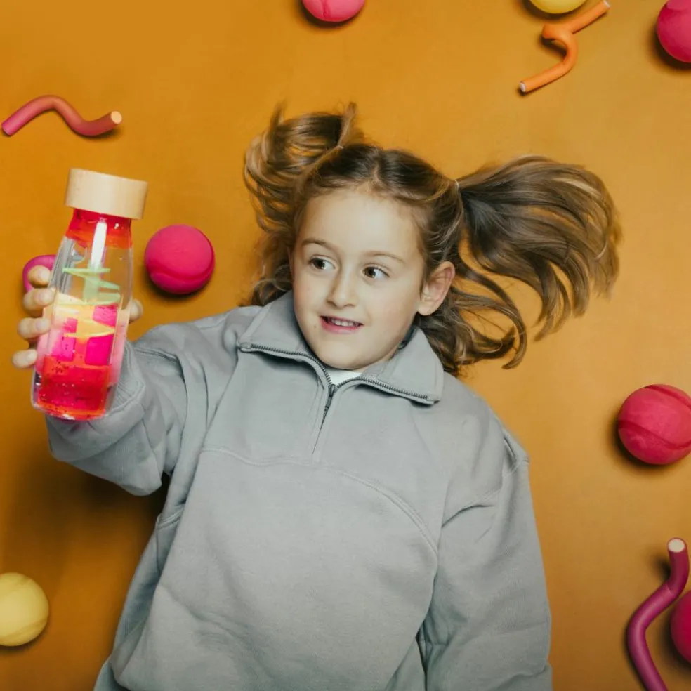 Bouteille sensorielle Move Spiral Pink