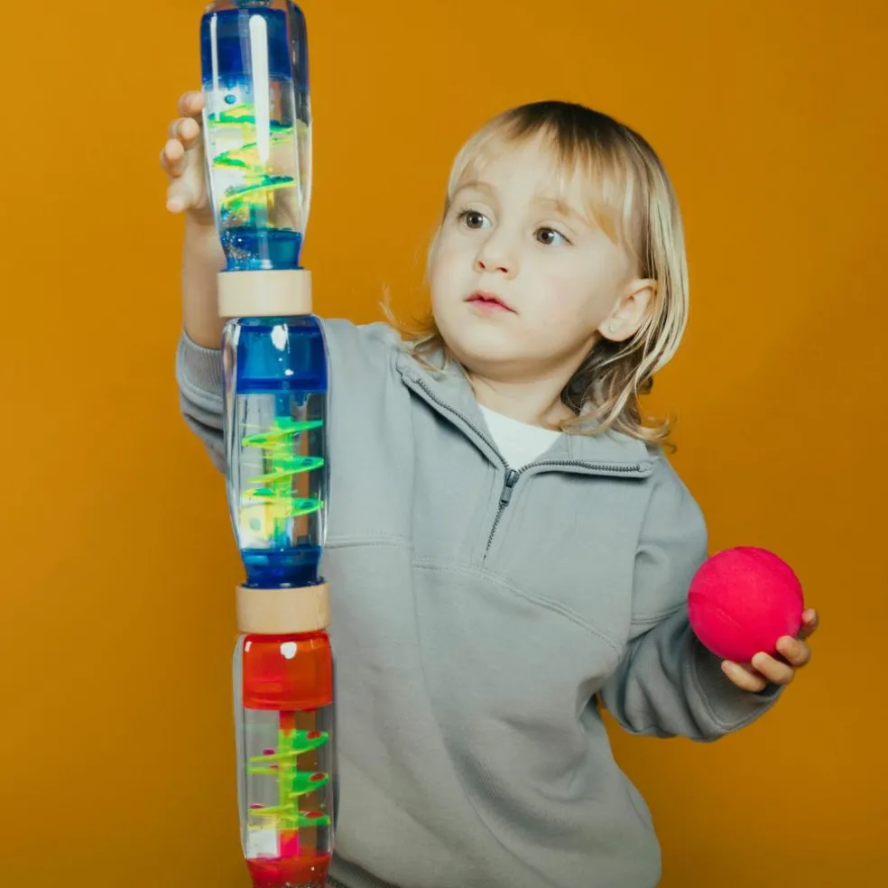 Bouteille sensorielle Move Spiral Blue