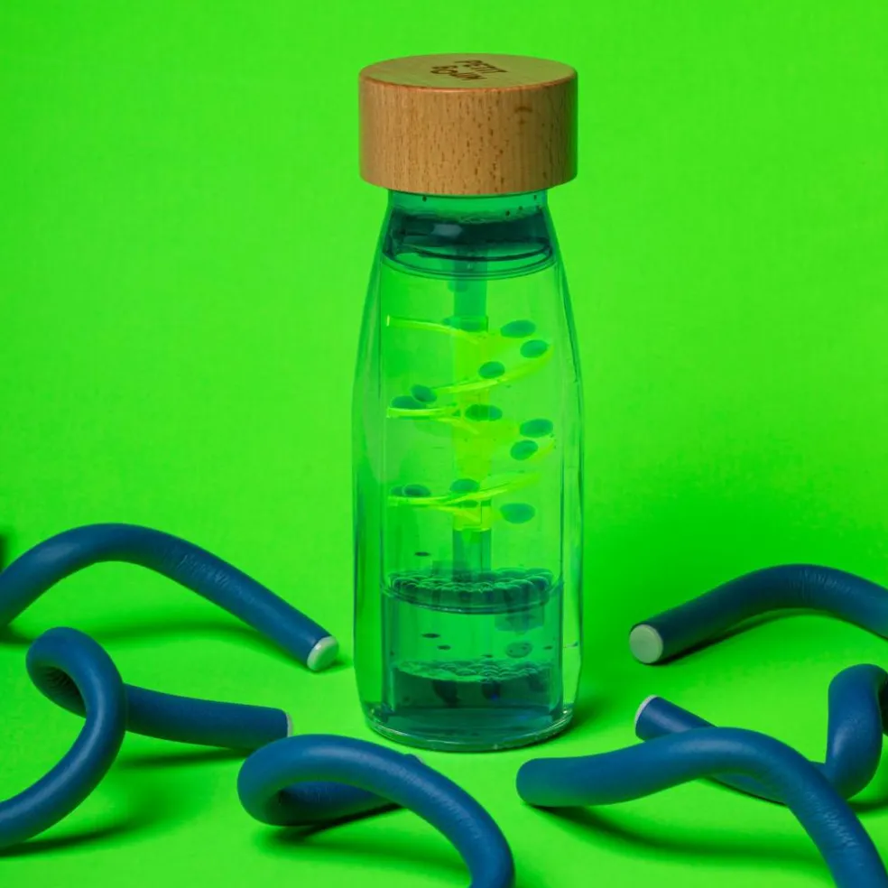 Bouteille sensorielle Move Spiral Blue