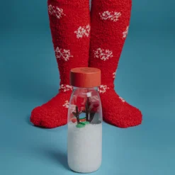 Bouteille sensorielle Noël Bonhomme de neige