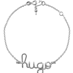 Bracelet chaîne Prénom argent (personnalisable)