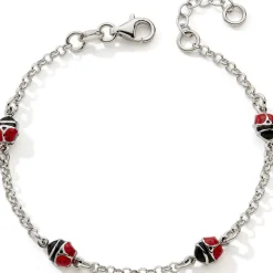 Bracelet Coccinelle (argent)
