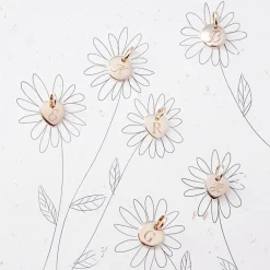 Bracelet cordon 2 charms rond personnalisable (plaqué or)