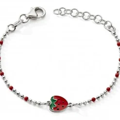 Bracelet Fraise 14,5 cm (argent)