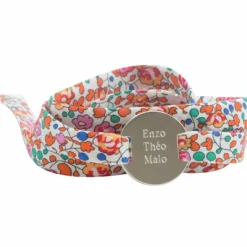 Bracelet Liberty ruban maman family personnalisable (argent 925°)