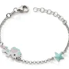 Bracelet Licorne étoile (argent)