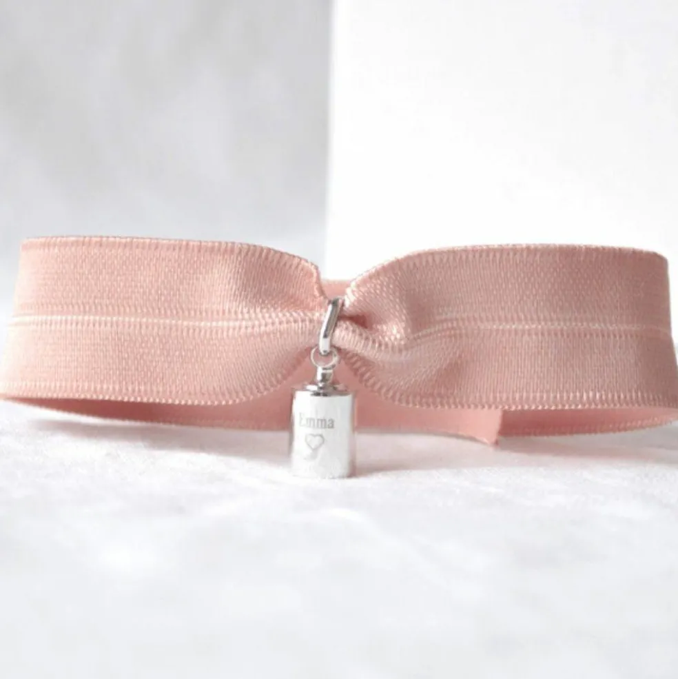 Bracelet Mon Petit Poids en argent rhodié (personnalisable)