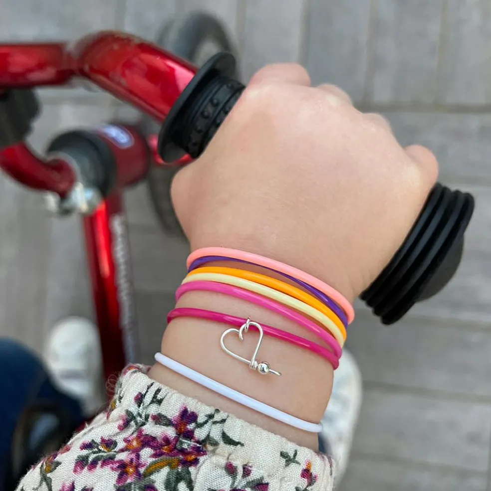 Bracelet semainier Lovely Spring argent