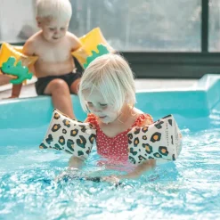 Brassards de natation Léopard beige (0-2 ans)