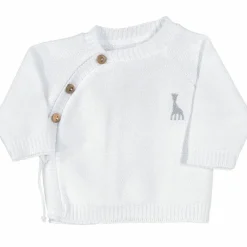 Brassière blanche Sophie la girafe (0-1 mois)