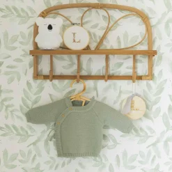 Brassière en maille Vert Olive (0-1 mois)