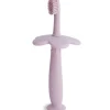 Brosse à dent d'apprentissage fleur Soft lilac