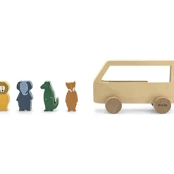 Bus en bois Animaux