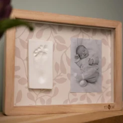 Cadre photo empreintes Classique Ivy Grey